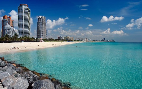 South Beach 桟橋と Beach エリア
