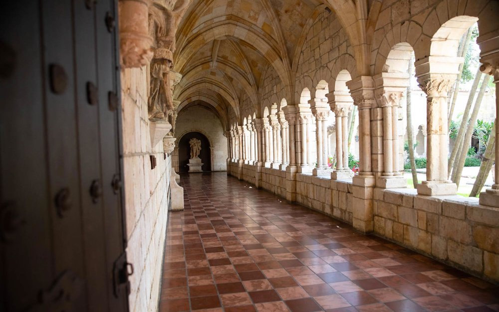 Ancient Spanish Monastery hallway