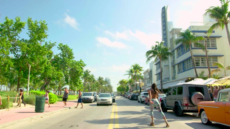 Fotografieren der Wandgemälde an den Wynwood Walls 
