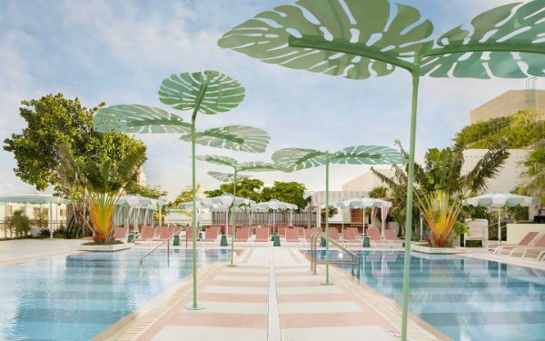 Piscine au bon moment Hotel sur South Beach